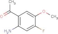 1-(2-Amino-4-fluoro-5-methoxyphenyl)ethanone