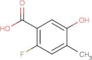 2-Fluoro-5-hydroxy-4-methylbenzoic acid