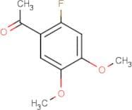 1-(2-Fluoro-4,5-dimethoxyphenyl)ethan-1-one