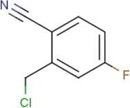 2-Cyano-5-fluorobenzyl chloride