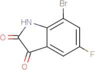 7-Bromo-5-fluoroindoline-2,3-dione