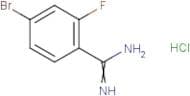 4-Bromo-2-fluorobenzimidamide hydrochloride