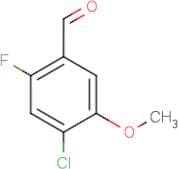 4-Chloro-2-fluoro-5-methoxy benzaldehyde