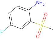 4-Fluoro-2-(methylsulfonyl)aniline