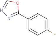 2-(4-Fluorophenyl)-1,3,4-oxadiazole