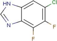 6-Chloro-4,5-difluoro-3H-1,3-benzodiazole
