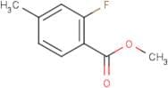 Methyl 2-fluoro-4-methylbenzoate