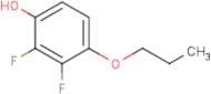 1-Hydroxy-4-propyloxy-2,3-difluorobenzene