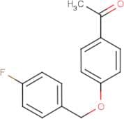 1-{4-[(4-Fluorobenzyl)oxy]phenyl}ethan-1-one