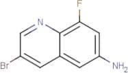 3-Bromo-8-fluoroquinolin-6-amine