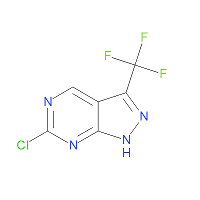 6-Chloro-3-(trifluoromethyl)-1H-pyrazolo[3,4-d]pyrimidine