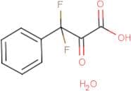 3,3-Difluoro-3-phenyl-2-oxopropionic acid monohydrate