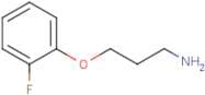 3-(2-Fluorophenoxy)propylamine