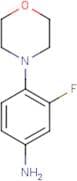 3-Fluoro-4-morpholinoaniline