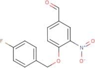 4-[(4-Fluorobenzyl)oxy]-3-nitrobenzaldehyde