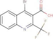 4-Bromo-2-(trifluoromethyl)quinoline-3-carboxylic acid