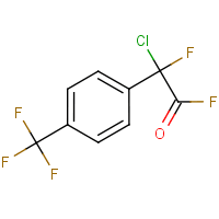 2-Chloro-2-fluoro-2-[4-(trifluoromethyl)phenyl]acetyl fluoride