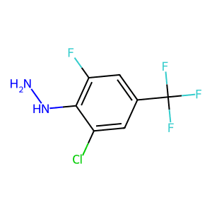2-Chloro-6-fluoro-4-(trifluoromethyl)phenylhydrazine
