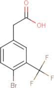 4-Bromo-3-(trifluoromethyl)phenylacetic acid