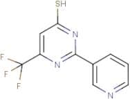4-Mercapto-2-(pyrid-3-yl)-6-(trifluoromethyl)pyrimidine