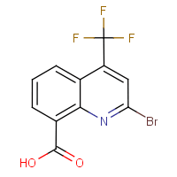 2-Bromo-4-(trifluoromethyl)quinoline-8-carboxylic acid