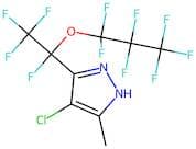 4-Chloro-5-methyl-3-[1-(heptafluoropropoxy)tetrafluoroethyl]pyrazole