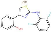 2-(2,6-Difluorophenyl)amino-4-(2-hydroxyphenyl)-1,3-thiazole hydrobromide