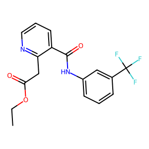 Ethyl 2-(3-{[3-(trifluoromethyl)anilino]carbonyl}pyridin-2-yl)acetate