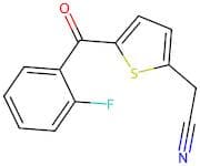 2-(Cyanomethyl)-5-(2-fluorobenzoyl)thiophene