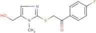 4'-Fluoro-2-[5-(hydroxymethyl)-1-methyl-1H-imidazol-2-ylthio]acetophenone