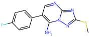 7-Amino-6-(4-fluorophenyl)-2-(methylthio)[1,2,4]triazolo[1,5-a]pyrimidine