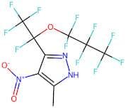 3-[Tetrafluoro-1-(heptafluoropropoxy)ethyl]-5-methyl-4-(nitro)pyrazole
