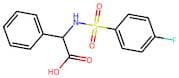 2-(4-Fluorobenzenesulphamido)-2-phenylacetic acid