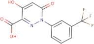2,3-Dihydro-5-hydroxy-2-[3-(trifluoromethyl)phenyl]pyridazin-3-one-6-carboxylic acid