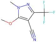5-Methoxy-1-methyl-3-(trifluoromethyl)-1H-pyrazole-4-carbonitrile