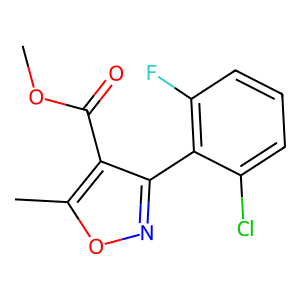Methyl 3-(2-chloro-6-fluorophenyl)-5-methylisoxazole-4-carboxylate