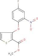 Methyl 3-(4-fluoro-2-nitrophenoxy)thiophene-2-carboxylate