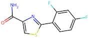 2-(2,4-Difluorophenyl)thiazole-4-carboxamide