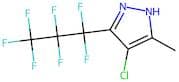 4-Chloro-3-(heptafluoropropyl)-5-methylpyrazole