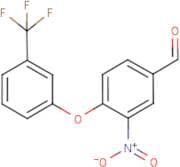 3-Nitro-4-[3-(trifluoromethyl)phenoxy]benzaldehyde