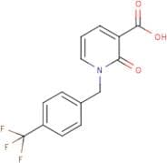 1-[4-(Trifluoromethyl)benzyl]pyridin-2-one-3-carboxylic acid