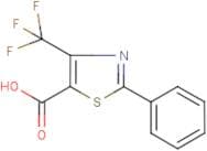 2-Phenyl-4-(trifluoromethyl)-1,3-thiazole-5-carboxylic acid