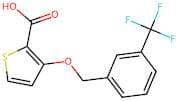 3-[3-(Trifluoromethyl)benzyloxy]thiophene-2-carboxylic acid