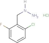 (2-Chloro-6-fluorobenzyl)hydrazine hydrochloride