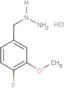 (3-Methoxy-4-fluorobenzyl)hydrazine hydrochloride