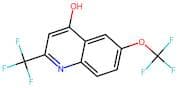4-Hydroxy-6-(trifluoromethoxy)-2-(trifluoromethyl)quinoline