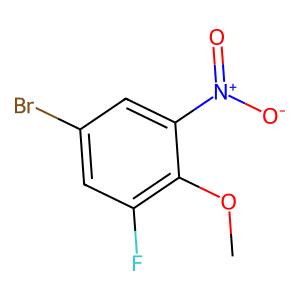 4-Bromo-2-fluoro-6-nitroanisole
