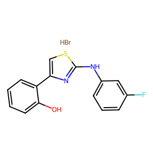 2-(3-Fluorophenyl)amino-4-(2-hydroxyphenyl)-1,3-thiazole hydrobromide