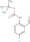 tert-Butyl 4-fluoro-2-formylphenylcarbamate