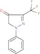 1-Phenyl-3-(trifluoromethyl)-1H-pyrazol-4(5H)-one